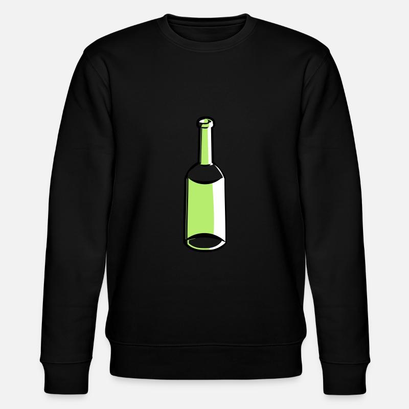 Flasche leer - Stanley/Stella Unisex Bio-Sweatshirt CHANGER - Schwarz