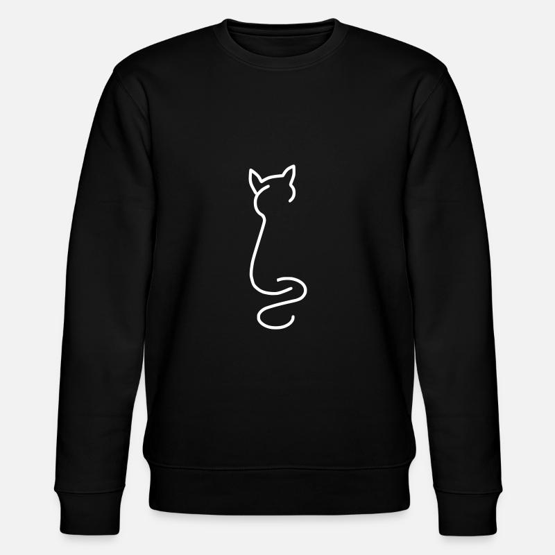 Chat - Sweat bio CHANGER Stanley/Stella Unisexe - noir