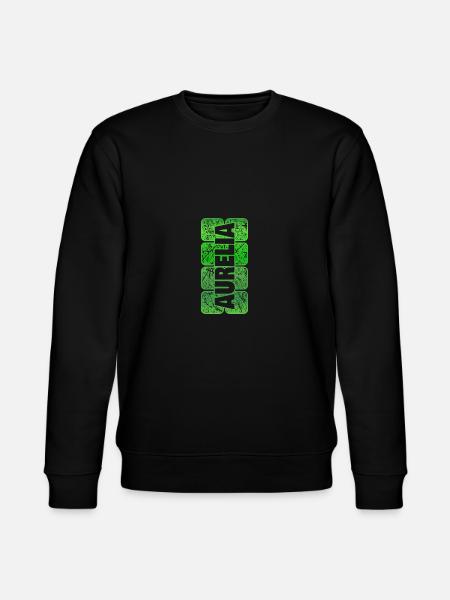 Vorname Aurelia - Stanley/Stella Unisex Bio-Sweatshirt CHANGER  - Schwarz