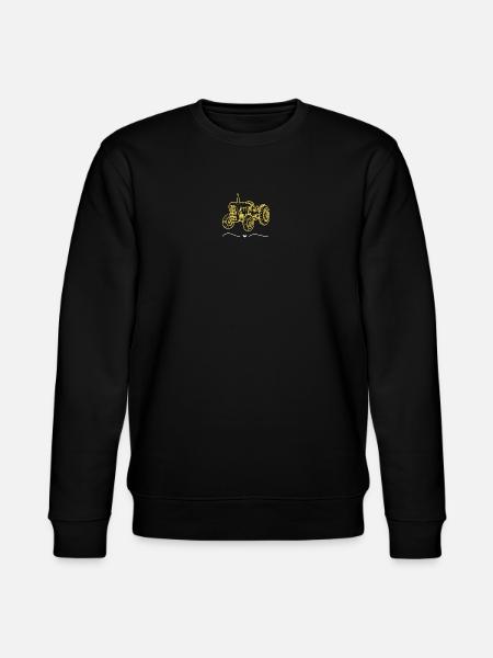 Traktor / traktor / traktor - Stanley/Stella økologisk unisex-sweatshirt CHANGER  - sort