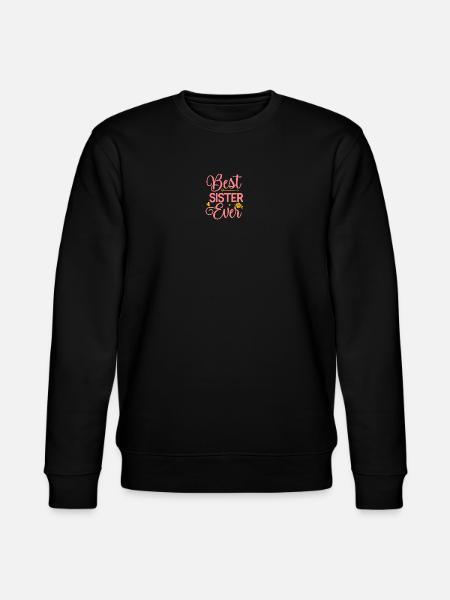 Beste Schwester - Stanley/Stella Unisex Bio-Sweatshirt CHANGER - Schwarz