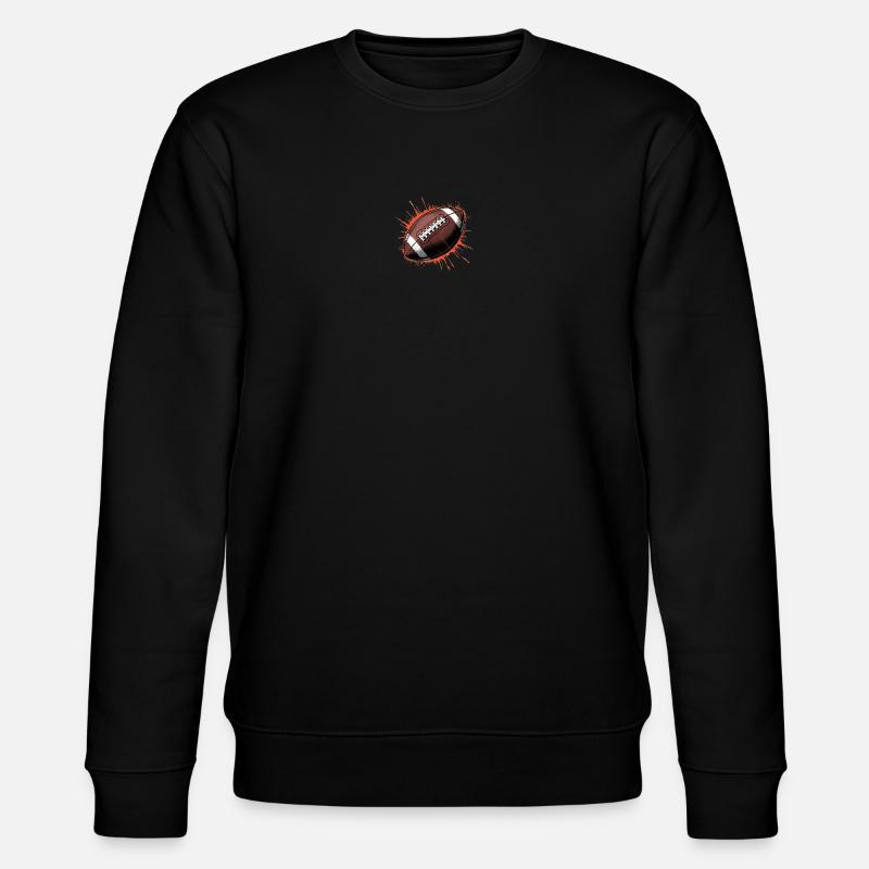 Fußball - Stanley/Stella Unisex Bio-Sweatshirt CHANGER  - Schwarz