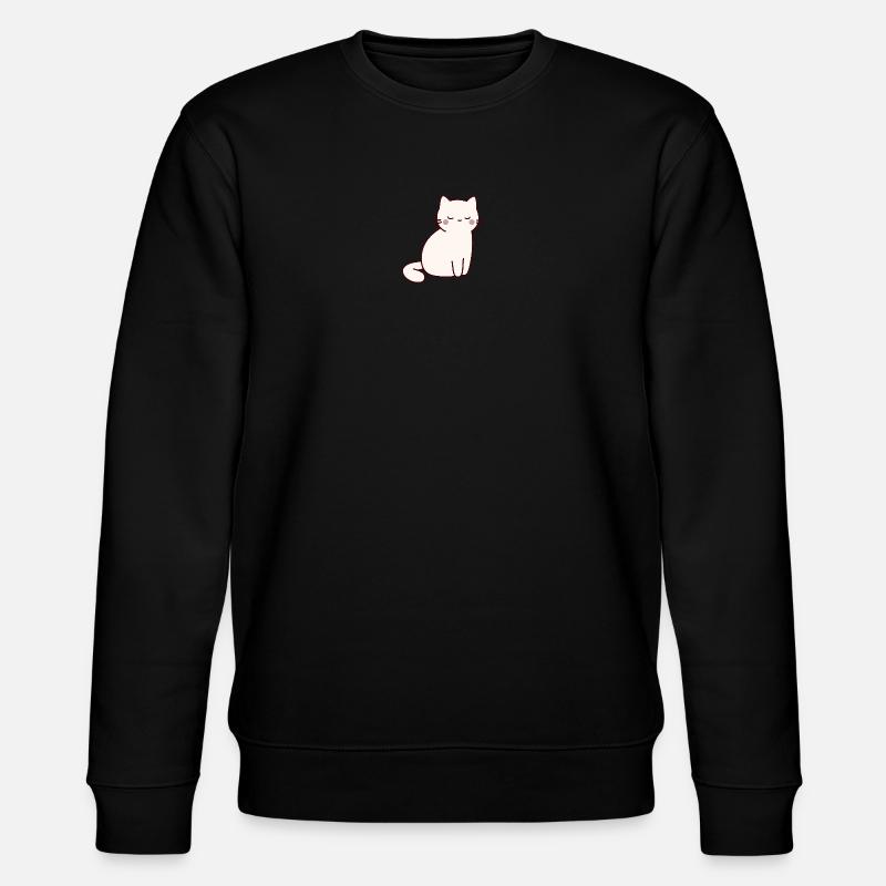 Katze Haustiere - Stanley/Stella Unisex Bio-Sweatshirt CHANGER  - Schwarz