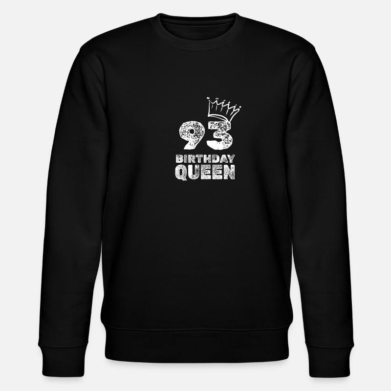 Âge 93 - Sweat bio CHANGER Stanley/Stella Unisexe - noir