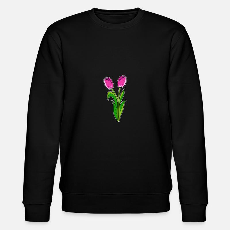 Belles tulipes Plant Lovers Poison - Sweat bio CHANGER Stanley/Stella Unisexe - noir