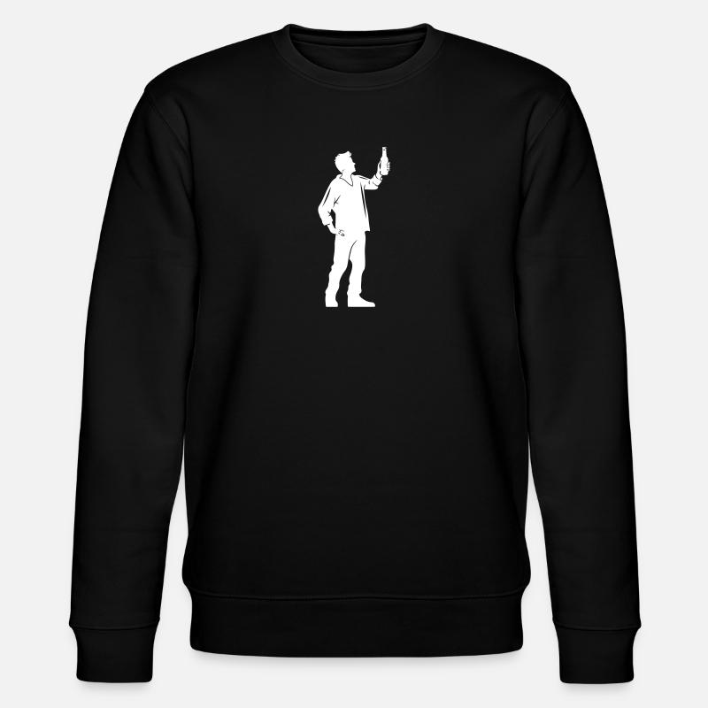 Silhouette Alcool - Sweat bio CHANGER Stanley/Stella Unisexe - noir