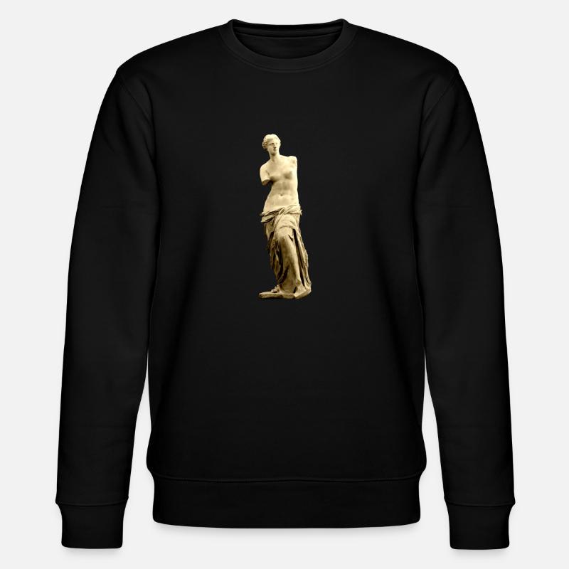 VENUS DE MILO - Stanley/Stella Unisex Bio-Sweatshirt CHANGER  - Schwarz