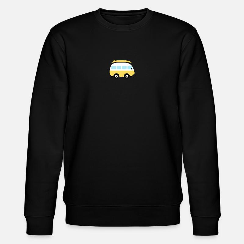 Petit van jaune - Sweat bio CHANGER Stanley/Stella Unisexe - noir
