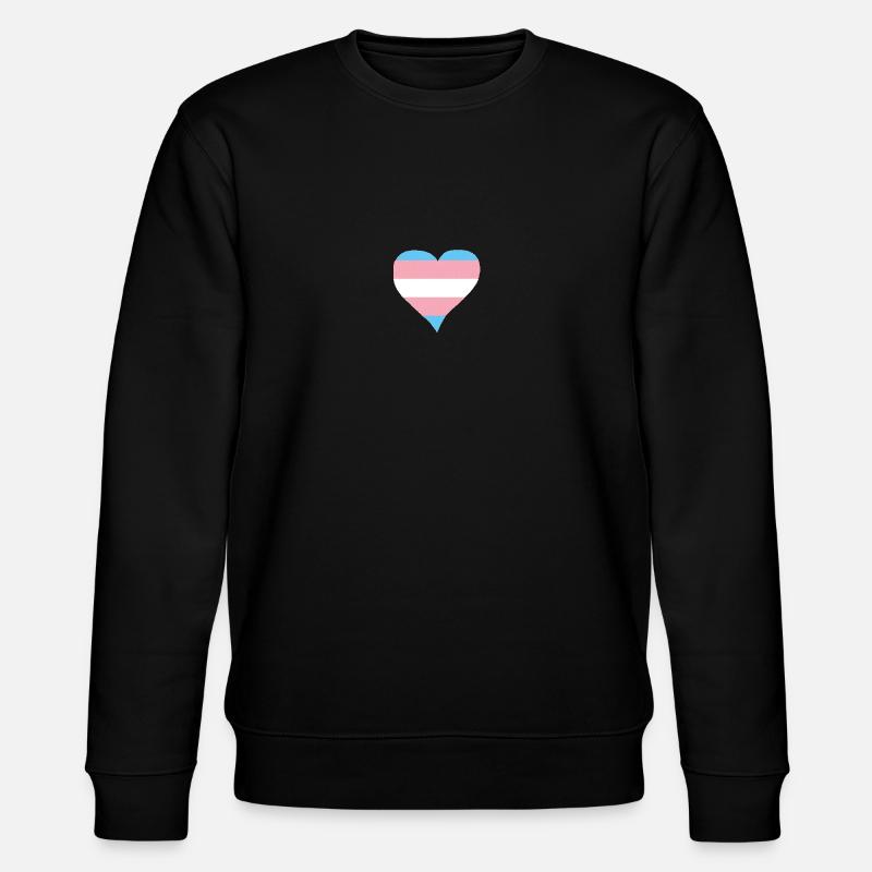 Trans Cœur - Sweat bio CHANGER Stanley/Stella Unisexe - noir