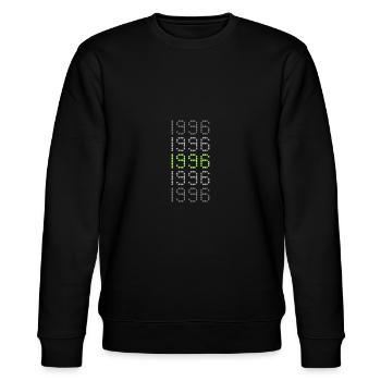 Style 1996 - Stanley/Stella Unisex Bio-Sweatshirt CHANGER  - Schwarz - Vorne - Nik (191cm) & Marisol (170cm)