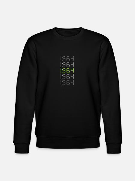 1964 - Stanley/Stella CHANGER Unisex Organic Sweatshirt - black