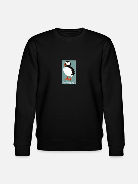 Puffin Puff Puffin - Stanley/Stella CHANGER Unisex Organic Sweatshirt - black