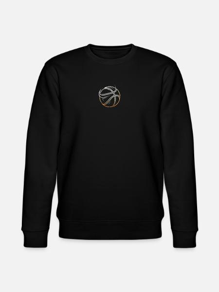 Abstract Basketball - Stanley/Stella CHANGER Unisex Organic Sweatshirt - black