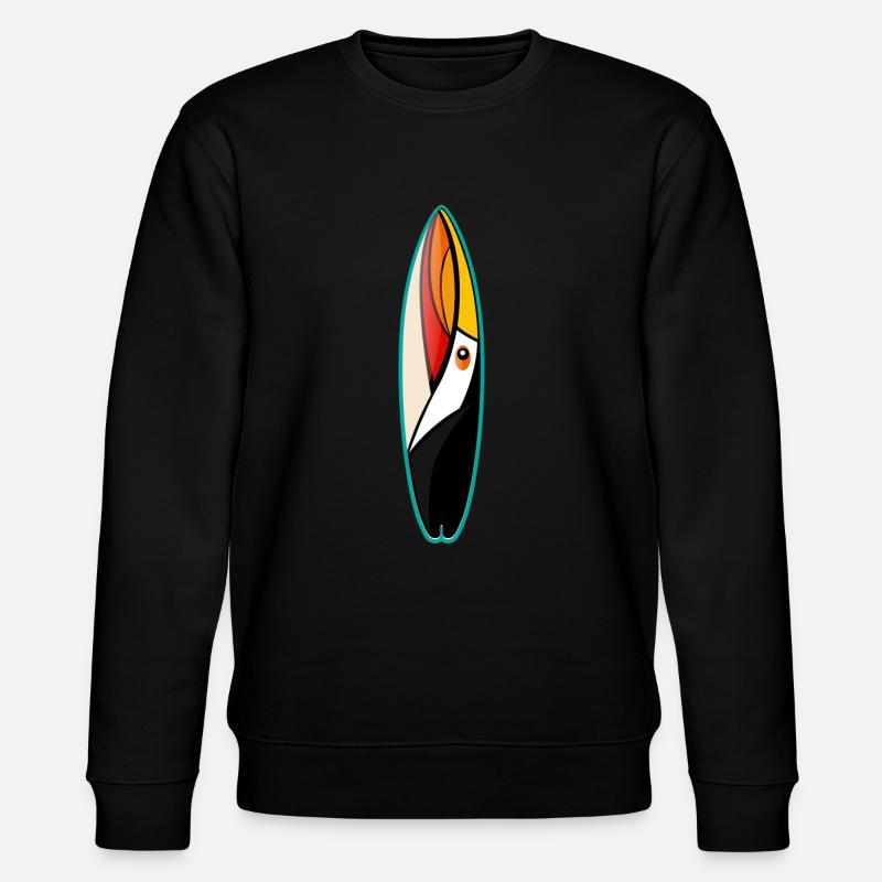 Planche de surf Toucan Surf - Sweat bio CHANGER Stanley/Stella Unisexe - noir