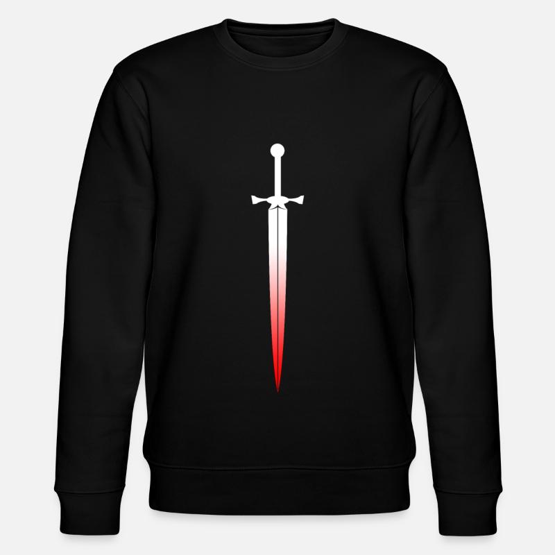 sword - Stanley/Stella CHANGER Unisex Organic Sweatshirt - black