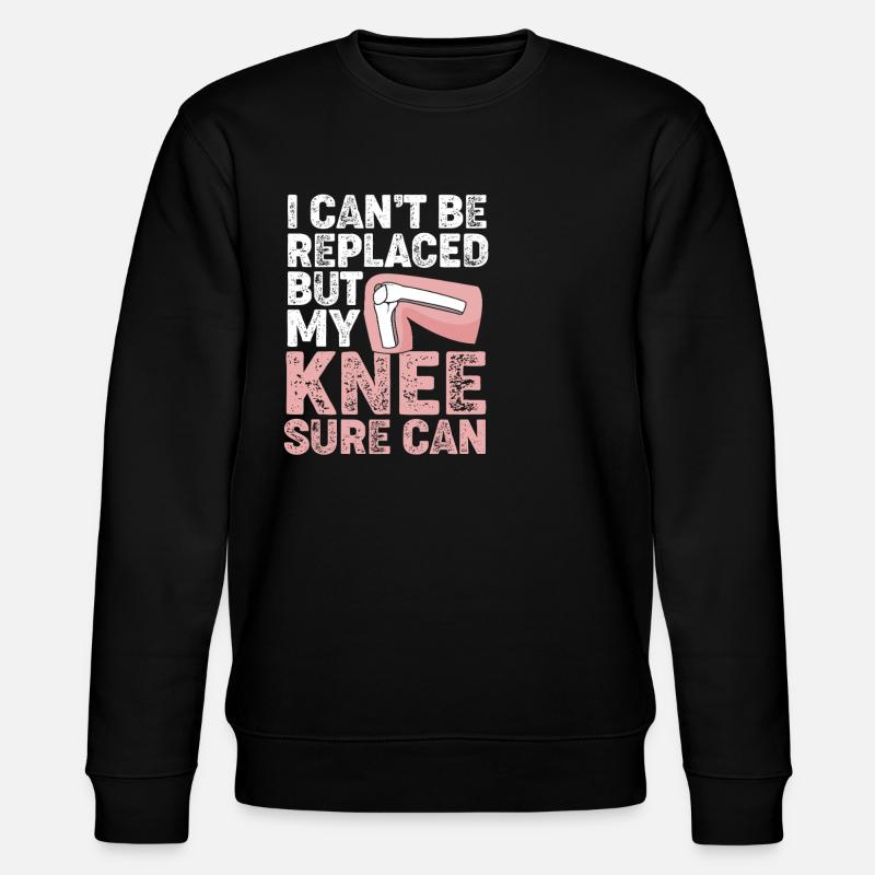 Knee Surgery Knee Surgery - Stanley/Stella CHANGER Unisex Organic Sweatshirt - black