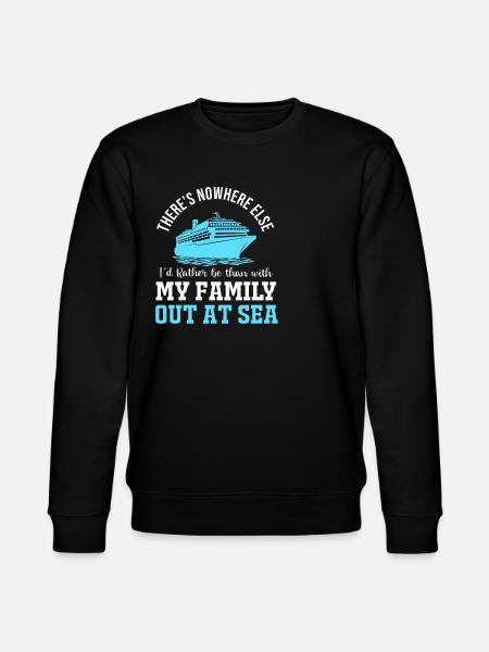 Cruise Cruise Ship - Stanley/Stella CHANGER Unisex Organic Sweatshirt - black