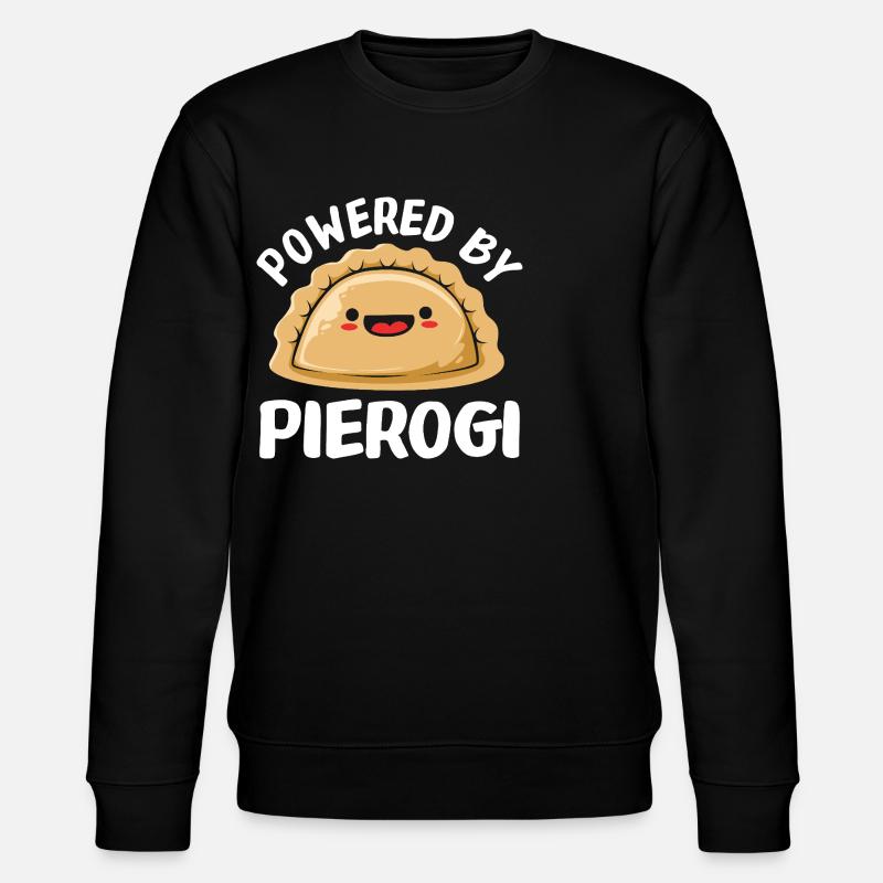 Pierogi Polen Polnisch - Stanley/Stella Unisex Bio-Sweatshirt CHANGER  - Schwarz