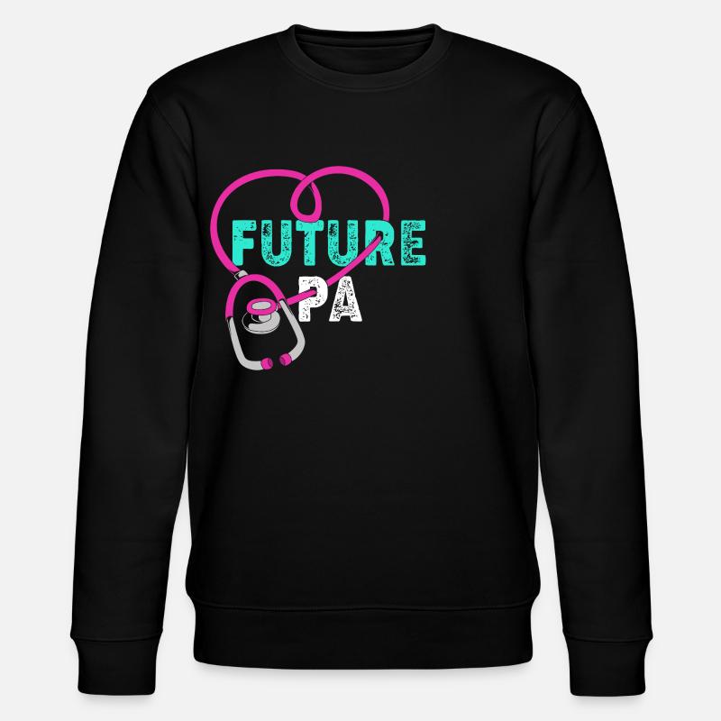 Physician Assistant Nursing MFA PA - Stanley/Stella CHANGER Unisex Organic Sweatshirt - black