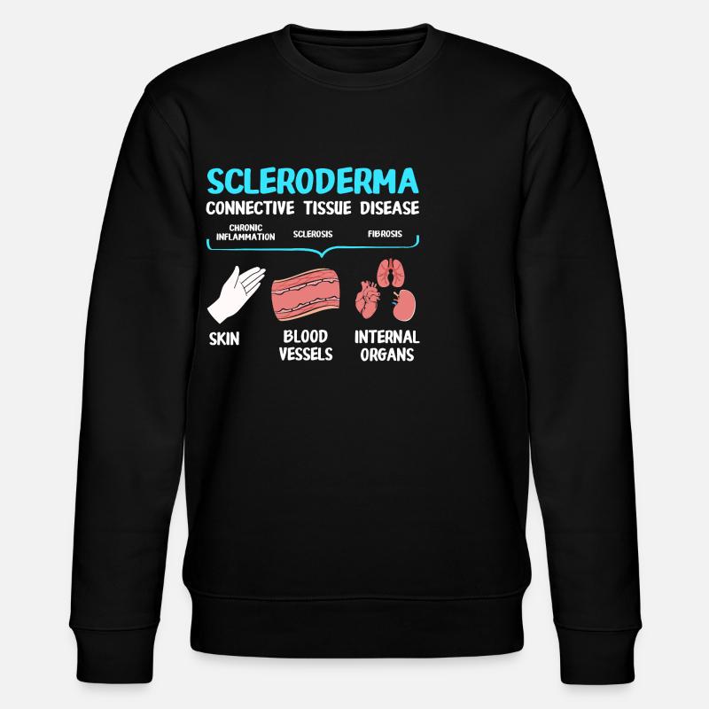 Scleroderma - Stanley/Stella CHANGER Unisex Organic Sweatshirt - black