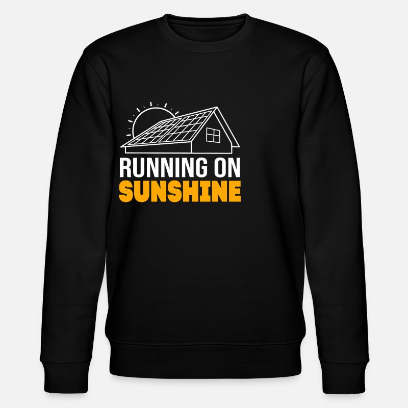 Solar Sustainability Renewable energies - Stanley/Stella CHANGER Unisex Organic Sweatshirt - black