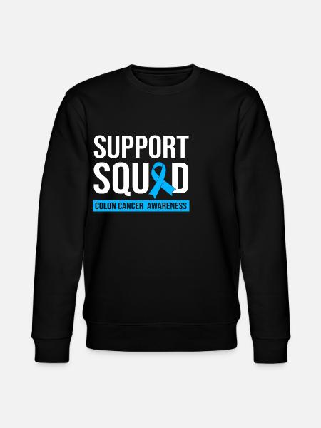 Colon, Cancer, Large Intestine - Stanley/Stella CHANGER Unisex Organic Sweatshirt - black