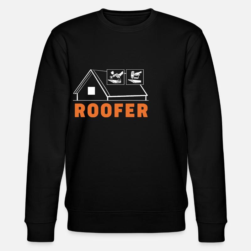 Couvreur - Sweat bio CHANGER Stanley/Stella Unisexe - noir