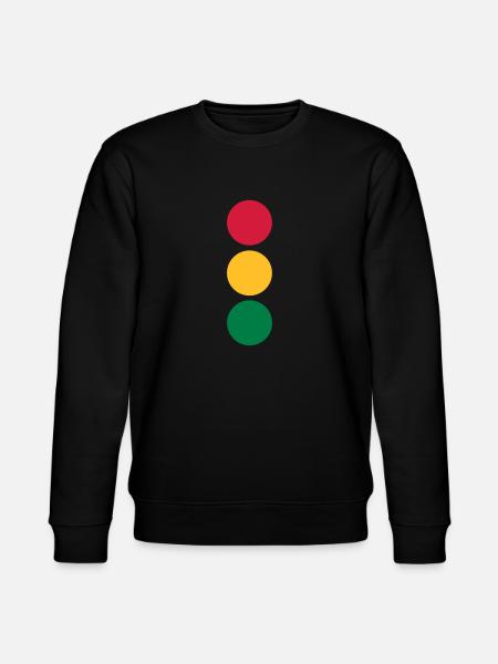 Ampel - Auto - Stanley/Stella Unisex Bio-Sweatshirt CHANGER - Schwarz