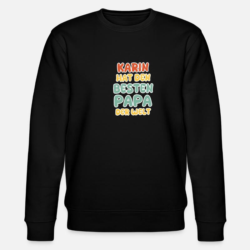 Karin - Stanley/Stella Unisex Bio-Sweatshirt CHANGER  - Schwarz