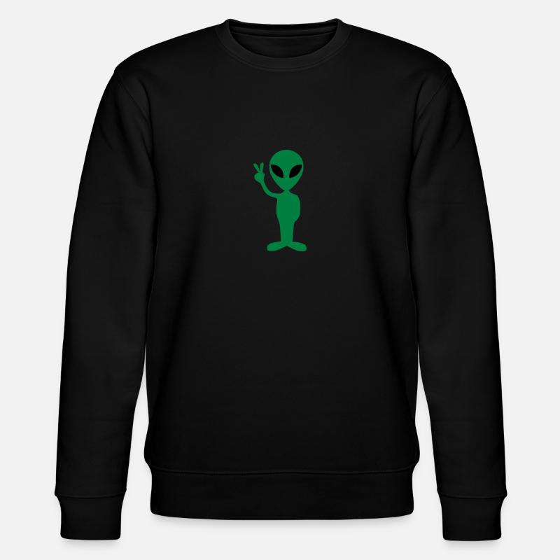 alien de paix - Sweat bio CHANGER Stanley/Stella Unisexe - noir