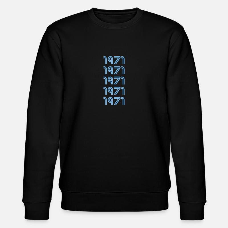 1971 - Sweat bio CHANGER Stanley/Stella Unisexe - noir