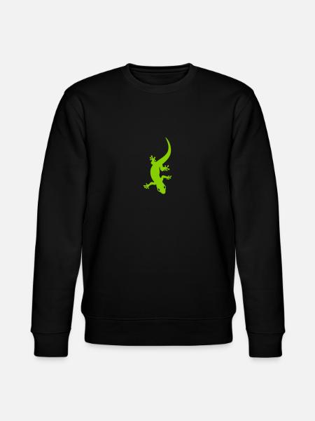 Gecko - Stanley/Stella Unisex Bio-Sweatshirt CHANGER - Schwarz