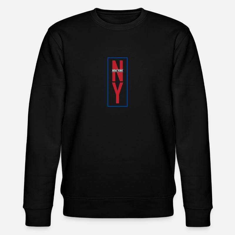 New York - Stanley/Stella Unisex Bio-Sweatshirt CHANGER  - Schwarz