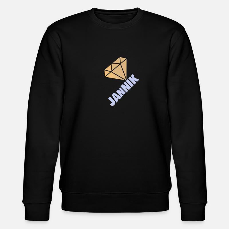 Jannik - Stanley/Stella Unisex Bio-Sweatshirt CHANGER  - Schwarz