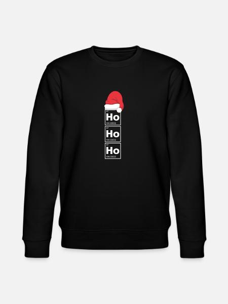 Ho Ho Ho - Stanley/Stella Unisex Bio-Sweatshirt CHANGER - Schwarz
