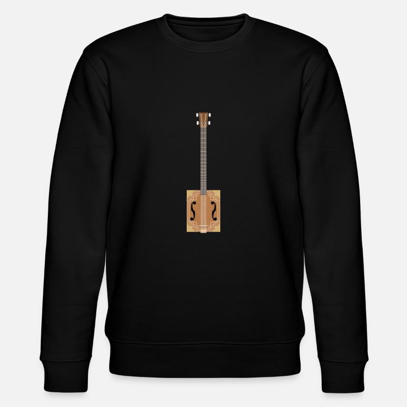Guitare Cigar Box - Sweat bio CHANGER Stanley/Stella Unisexe - noir