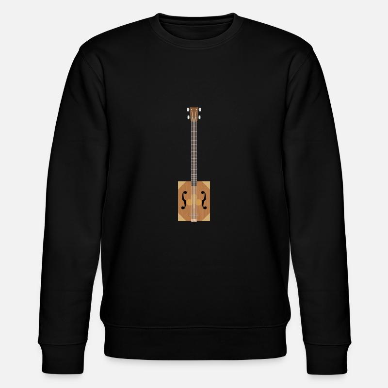 Cigar Box Guitare - Sweat bio CHANGER Stanley/Stella Unisexe - noir