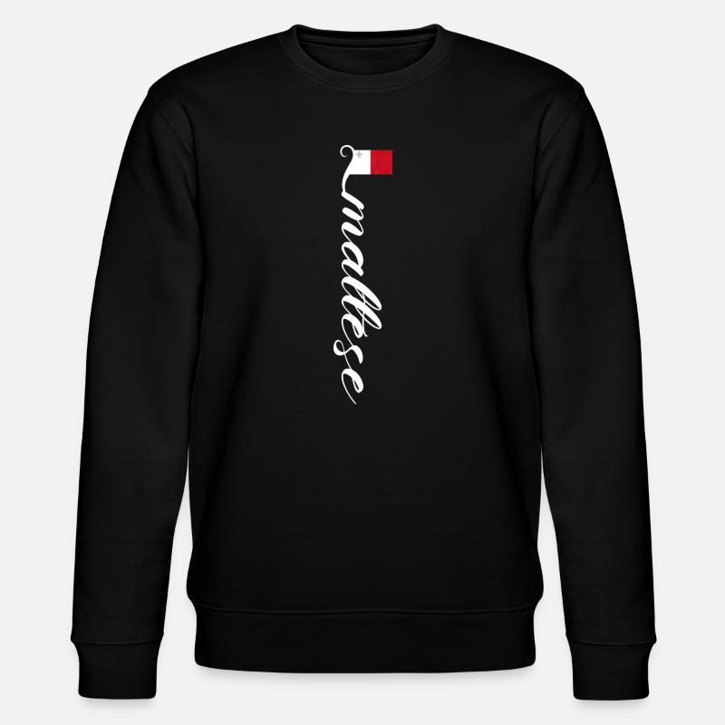 Malta - Stanley/Stella Unisex Bio-Sweatshirt CHANGER  - Schwarz