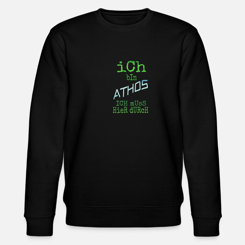 Athos Athos - Sweat bio CHANGER Stanley/Stella Unisexe - noir