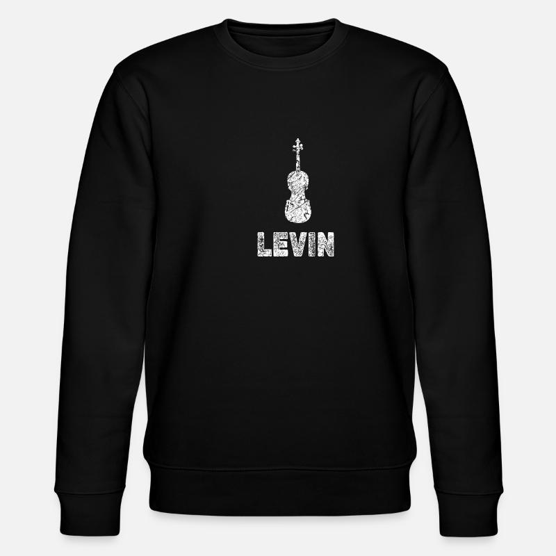 Bratsche Levin - Stanley/Stella Unisex Bio-Sweatshirt CHANGER  - Schwarz