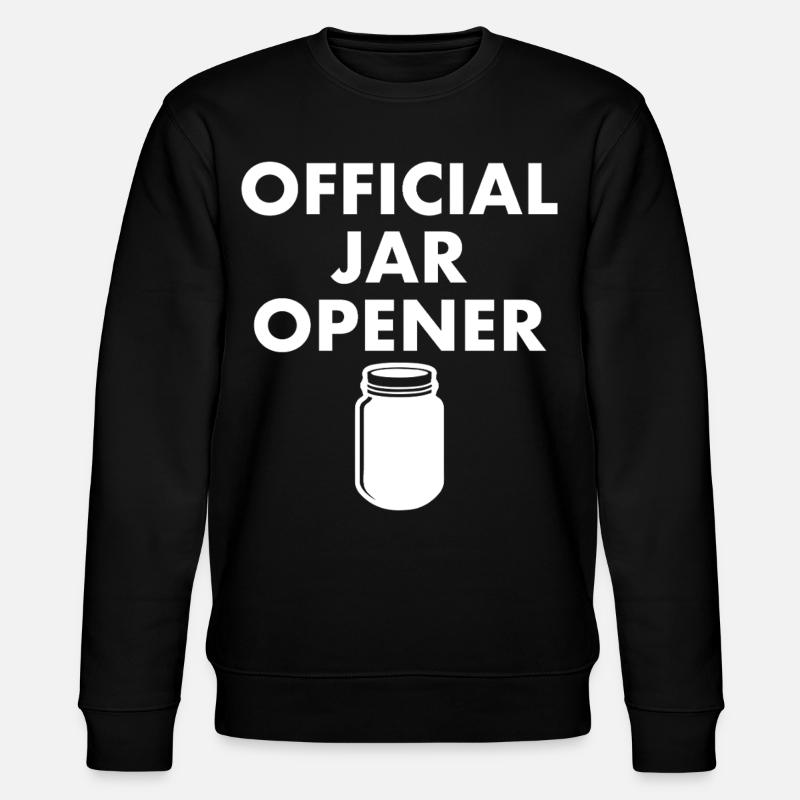 Offizieller Jar Opener - Stanley/Stella Unisex Bio-Sweatshirt CHANGER  - Schwarz