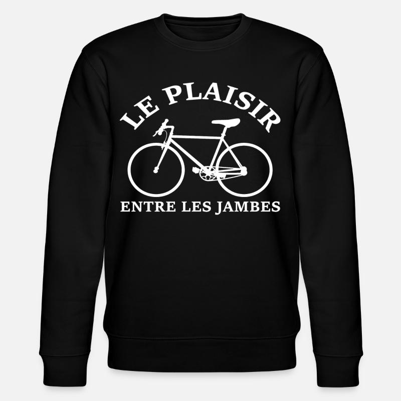 Le plaisir du velo - Sweat bio CHANGER Stanley/Stella Unisexe - noir