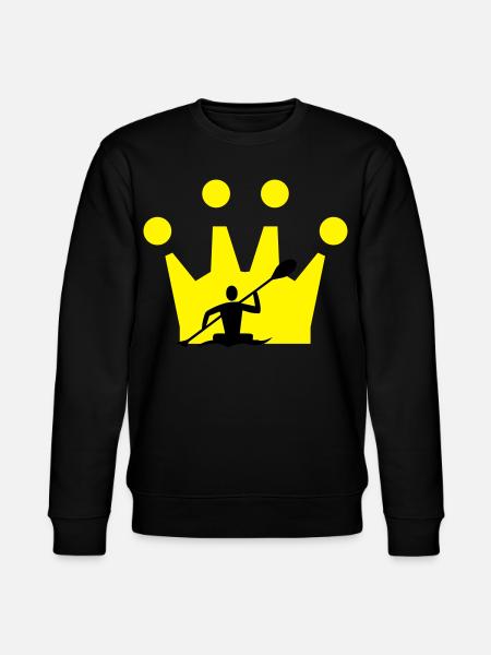 Canoe Crown - Stanley/Stella CHANGER Unisex Organic Sweatshirt - black