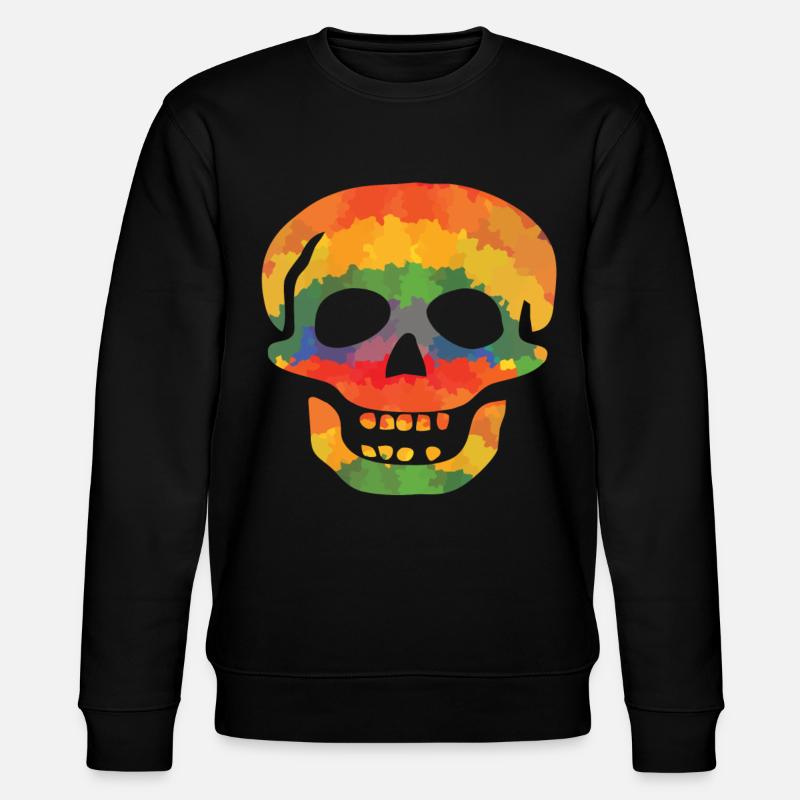 Crâne de couleur - Sweat bio CHANGER Stanley/Stella Unisexe - noir