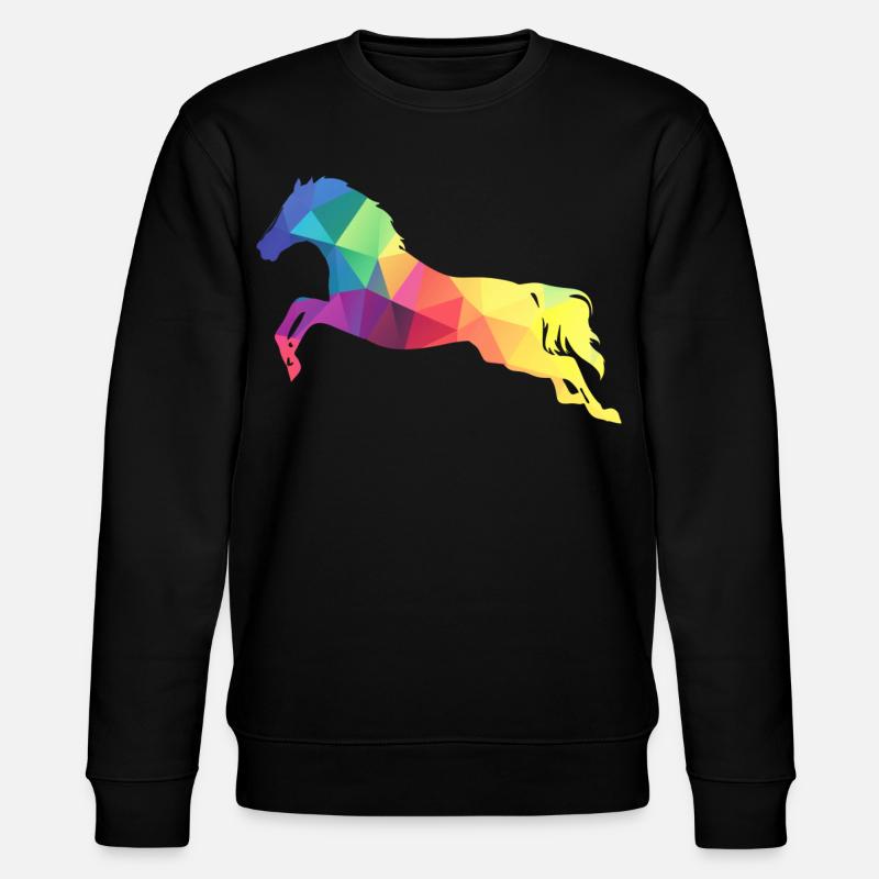 Saut de cheval - Sweat bio CHANGER Stanley/Stella Unisexe - noir
