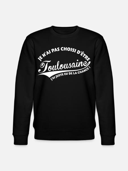Toulousaine Chanceuse - Sweat bio CHANGER Stanley/Stella Unisexe - noir