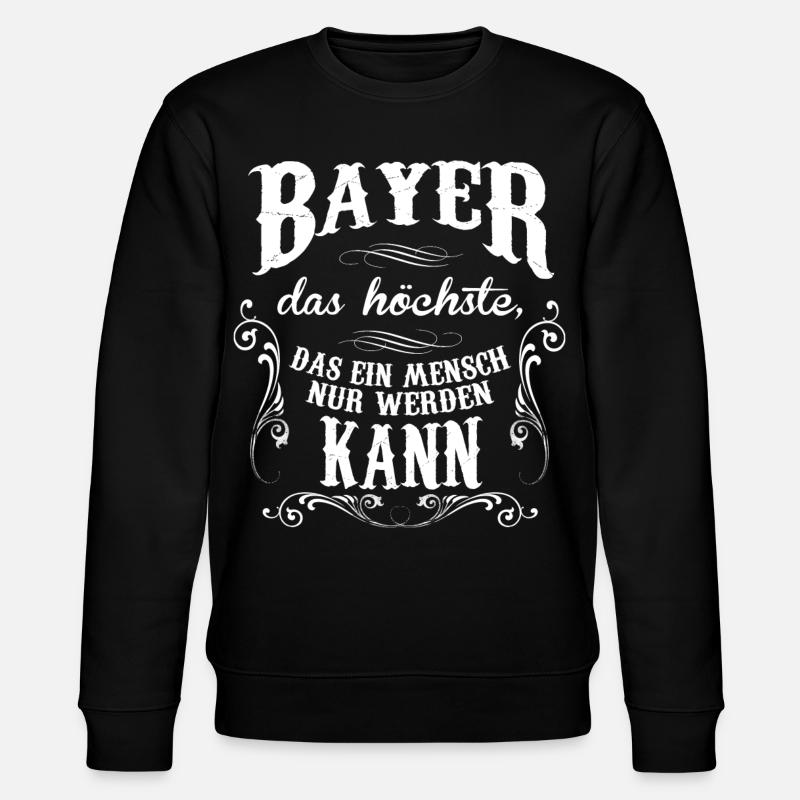 Bayer - Stanley/Stella Unisex Bio-Sweatshirt CHANGER  - Schwarz