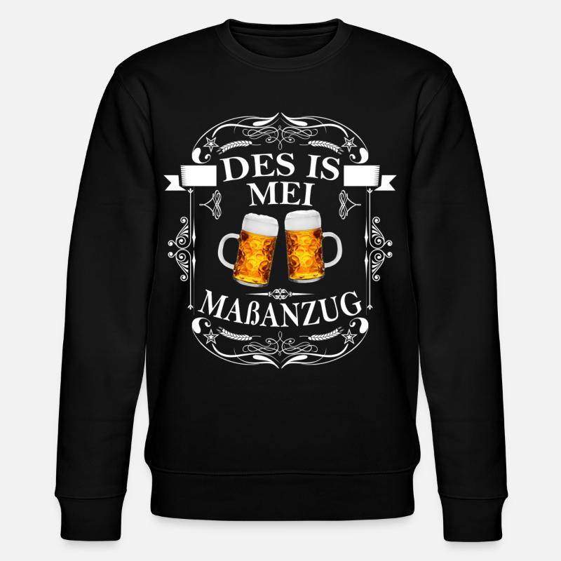 Massanzug - Stanley/Stella Unisex Bio-Sweatshirt CHANGER  - Schwarz