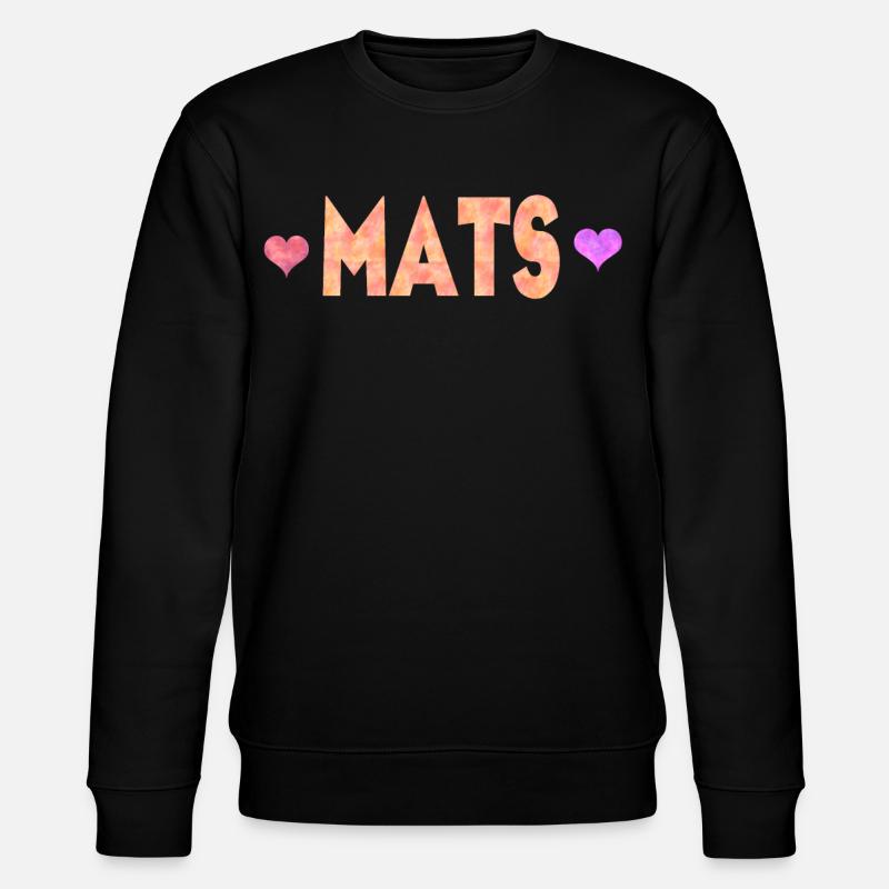 Mats - Stanley/Stella Unisex Bio-Sweatshirt CHANGER  - Schwarz