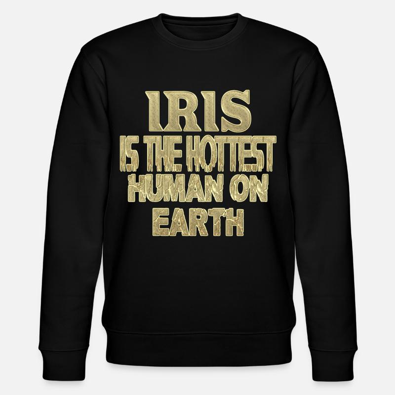 iris - Sweat bio CHANGER Stanley/Stella Unisexe - noir